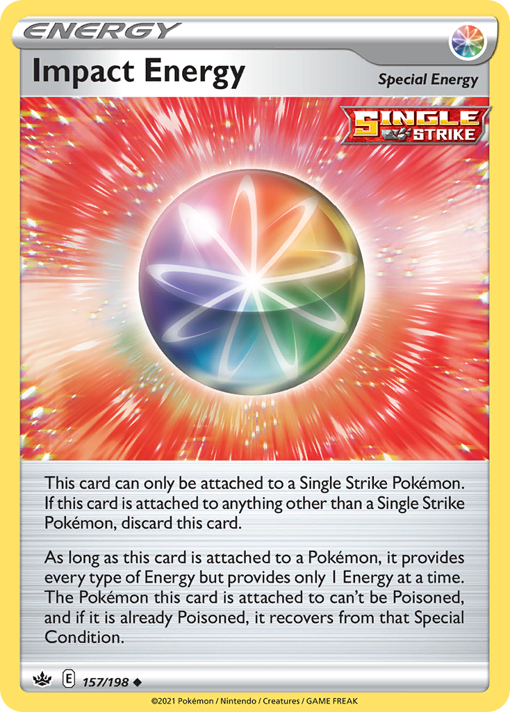 Chilling Reign Impact Energy #157/198